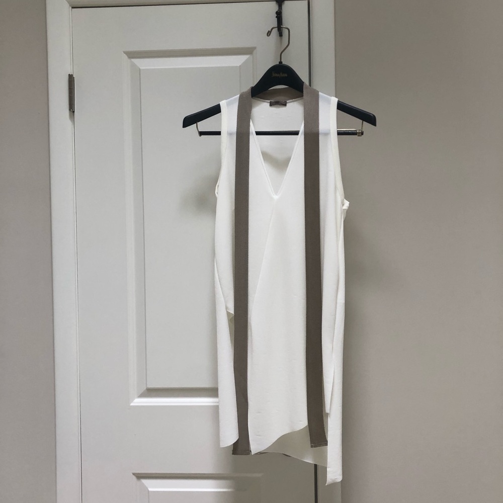 NWOT ZARA Sleeveless Tunic w/ Tie